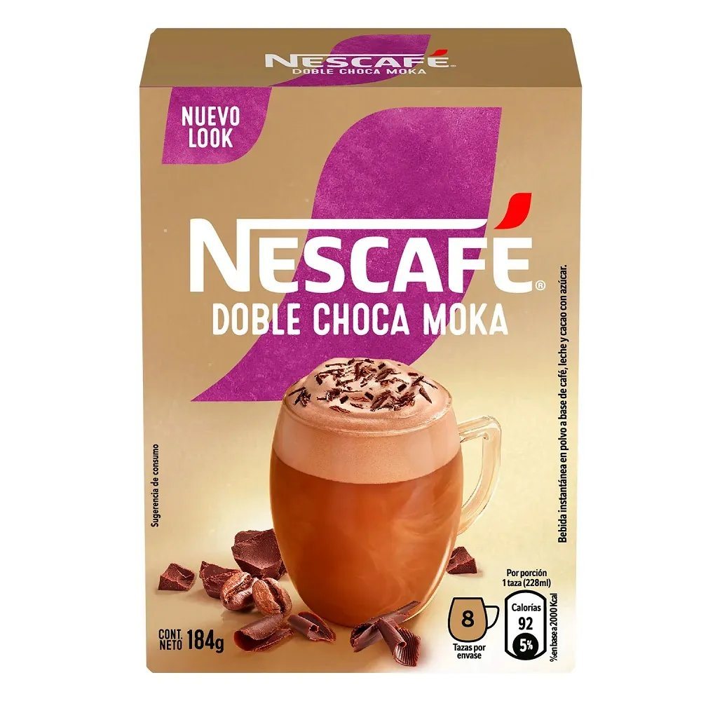 NESCAFE MOCHA DOUBLE CHOCA  6*8*23GR.             