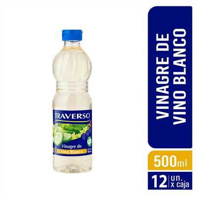 VINAGRE BLANCO TRAVERSO  *500CC                   