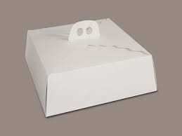 CAJA TORTA CHICA BLANCA VANNI                     