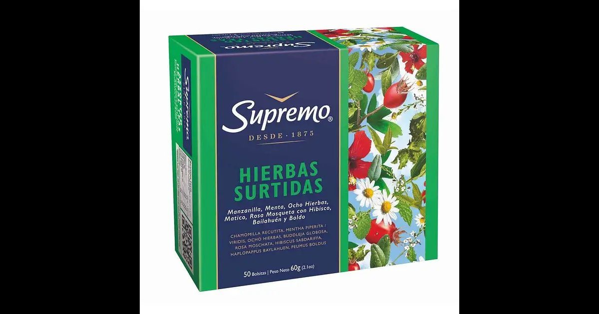 TE HIERBAS SURTIDAS BS. 20*50UNID.  SUPREMO       