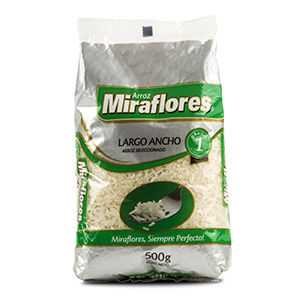 ARROZ MIRAFLORES NAC G1 LAM. 10*500GRS.           