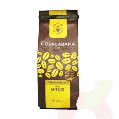 CAFE COPACABANA ENT.  20X250GRS.                  