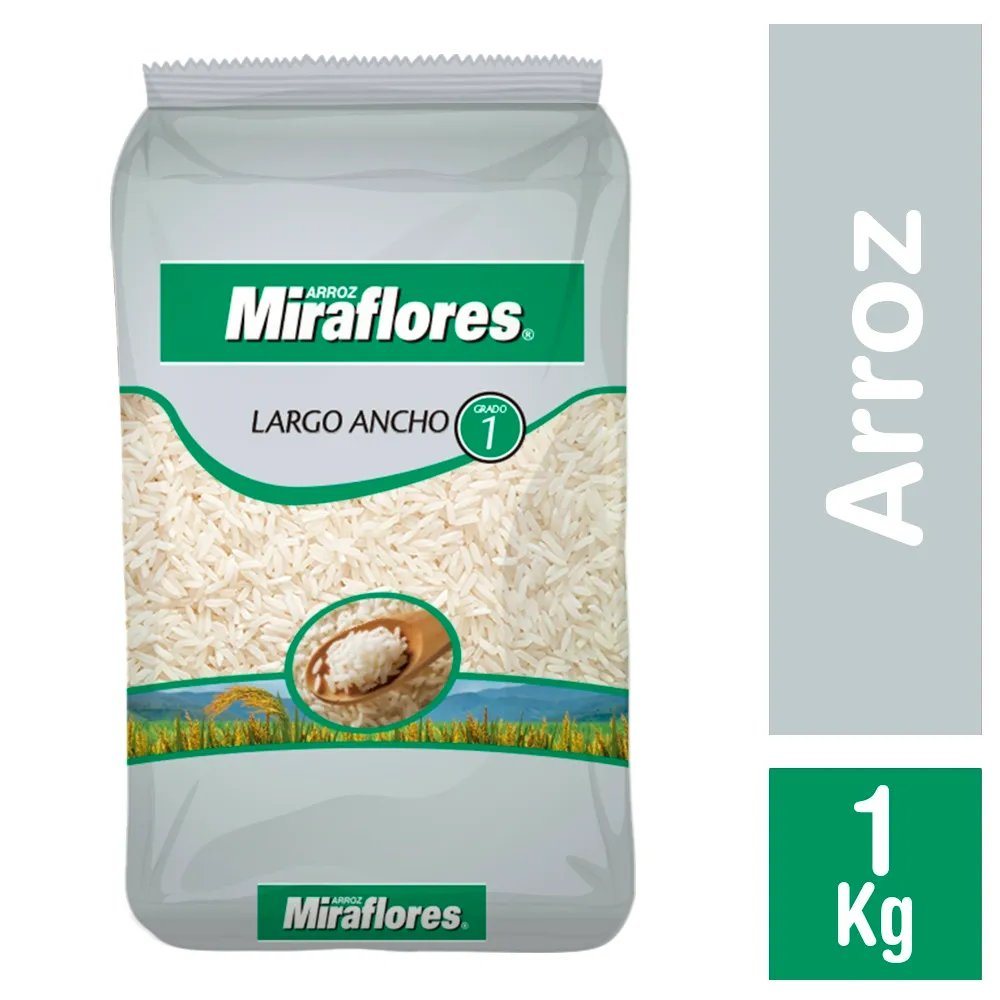 ARROZ MIRAFLORES NAC G1 LAM. 10X1                 