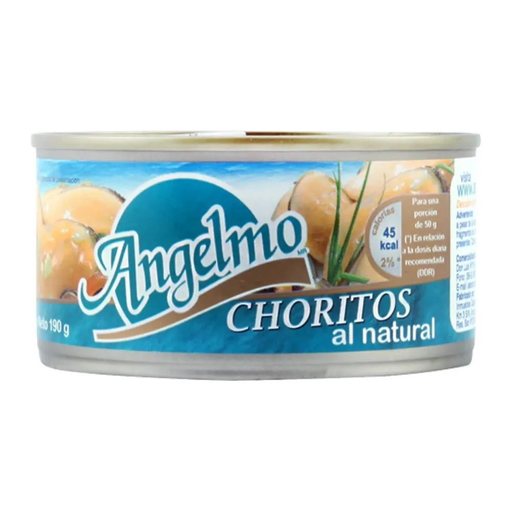 CHORITOS AL NATURAL  X190GRS.  ANGELMO            