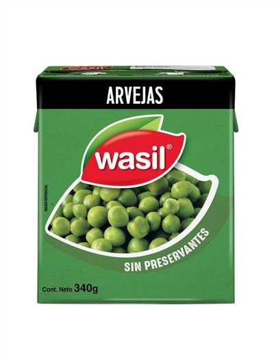 ARVEJITAS TETRA 16X340GRS. WASIL                  