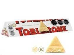 CHOC. TOBLERONE WHITE X100 GRS                    