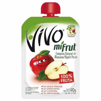 VIVO MIFRUT TRAD. MANZANA 10*6*90GRS.             