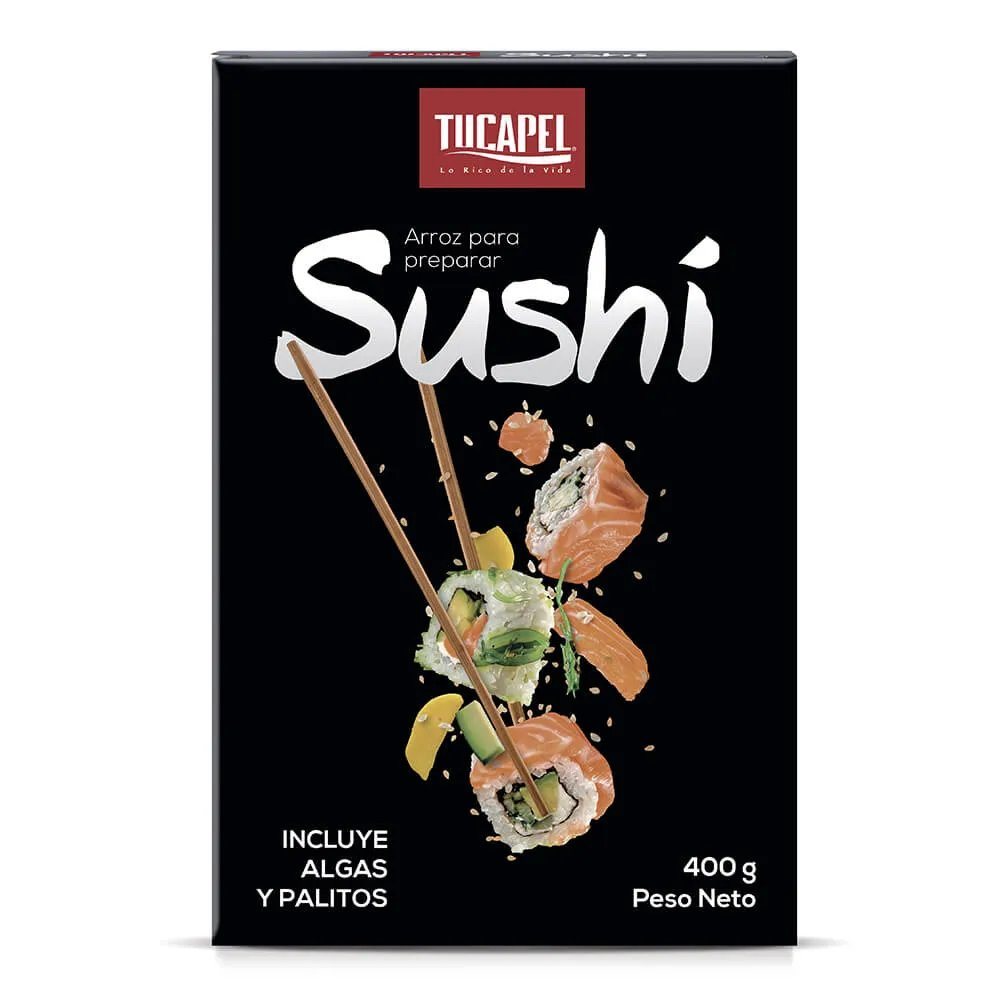 ARROZ PARA SUSHI EST. 20*400GRS. TUCAPEL          