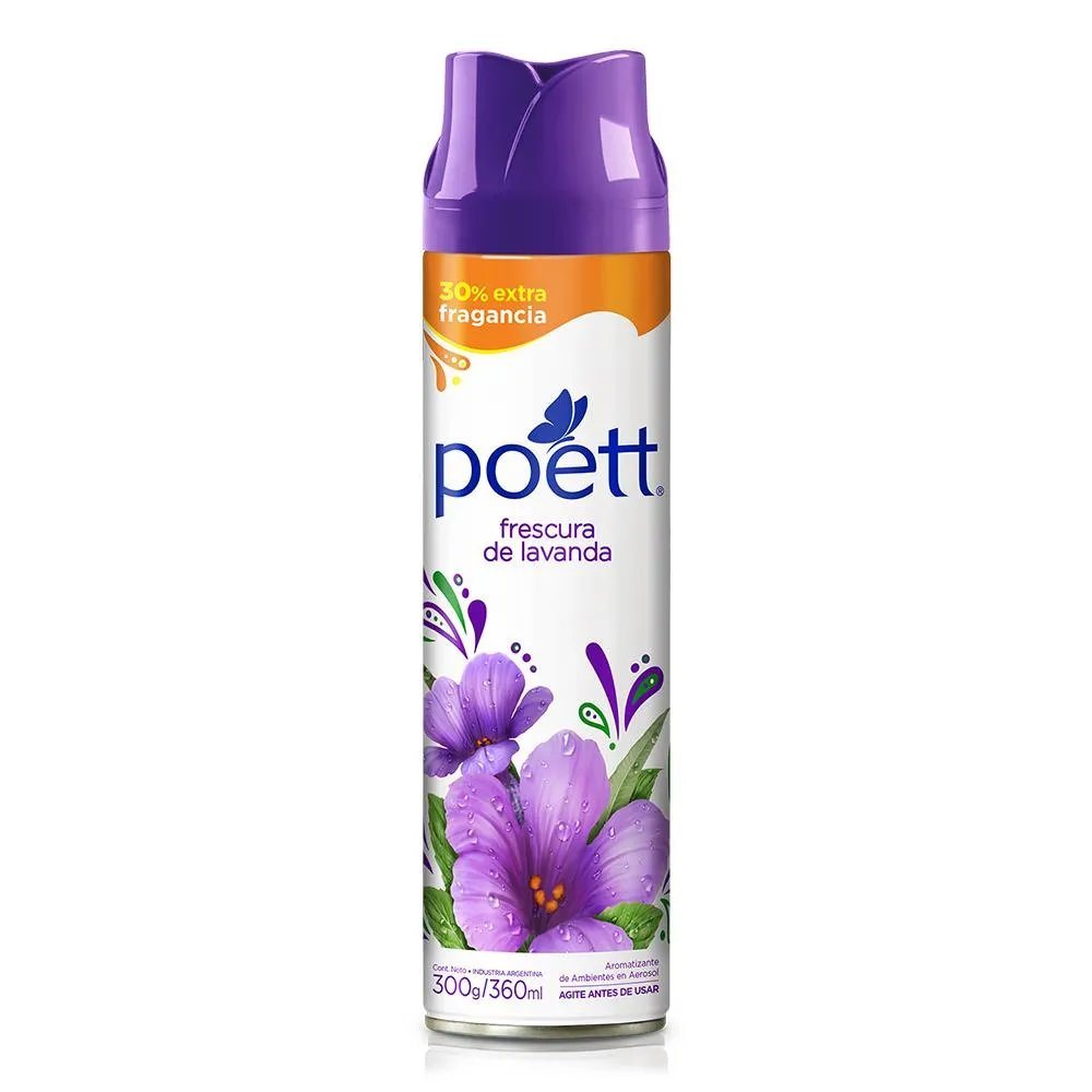 DESOD. AMB. LAVANDA POETT *360ML                  