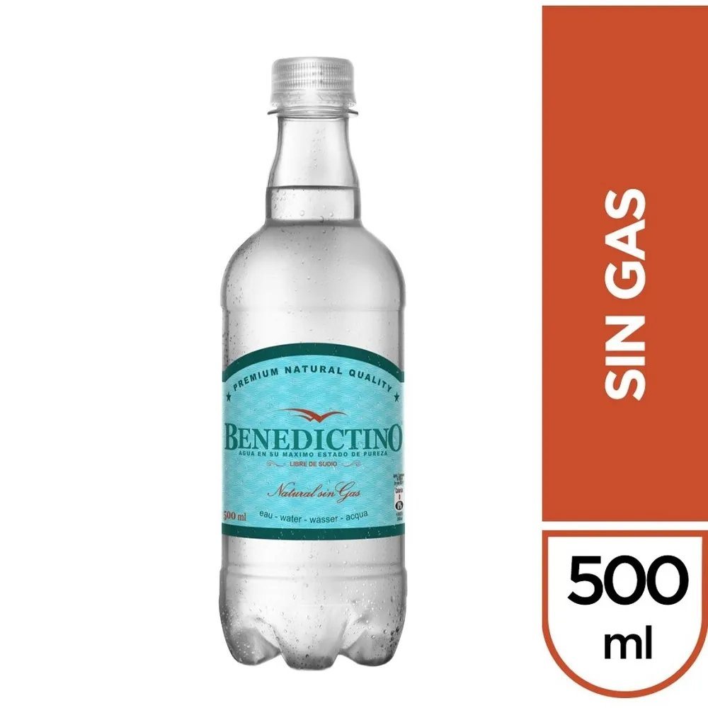 BENEDICTINO S/GAS PET  12*500CC                   