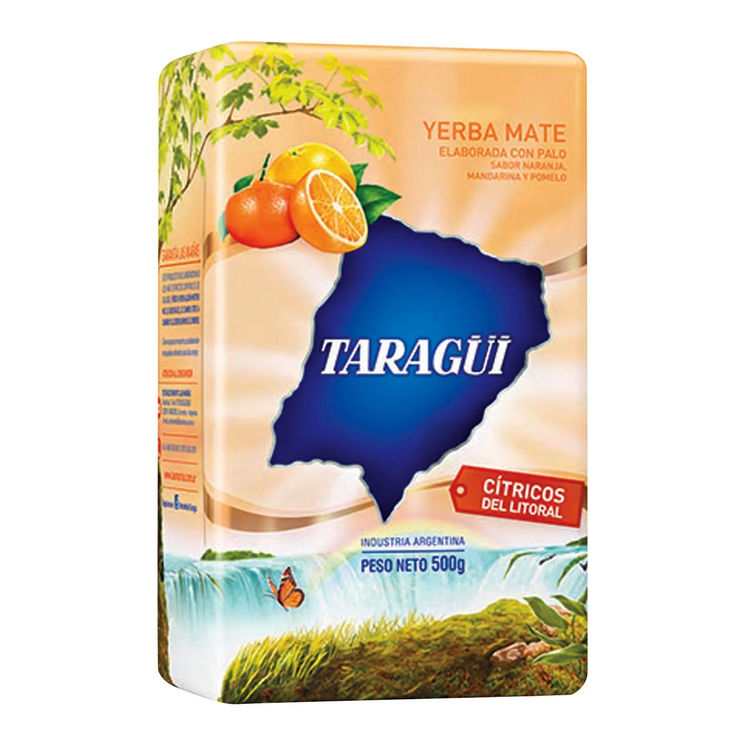 YERBA MATE TARAGUI CITRICO DEL LITORAL *500GRS.   