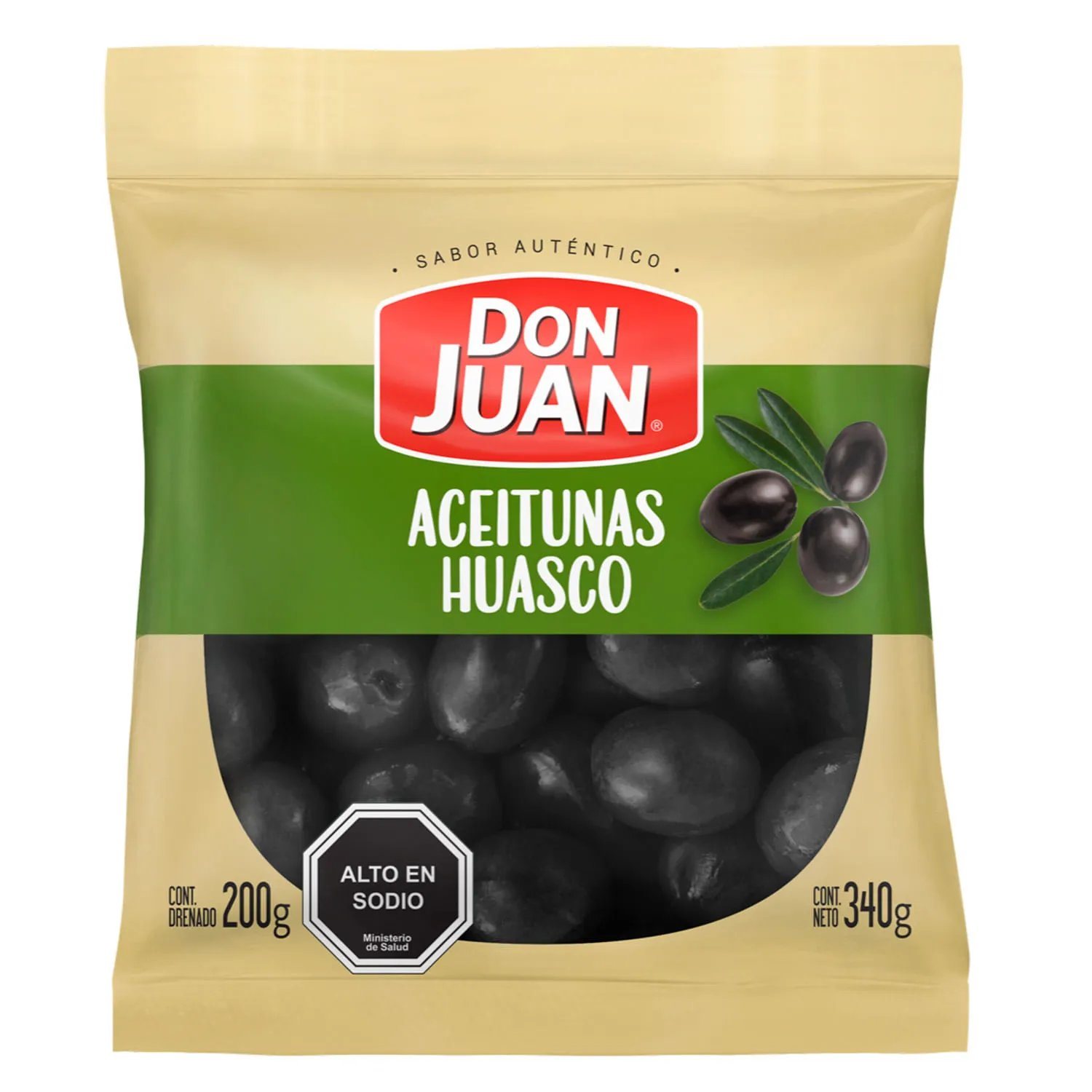 ACEITUNA HUASCO 24*200GR DON JUAN                 