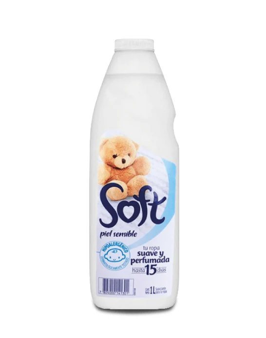 SUAVIZANTE SOFT PIEL SENCIBLE 12*1LT.             