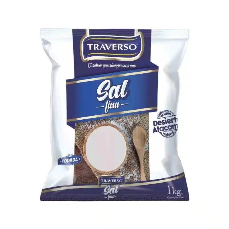 SAL FINA COCINA TRAVERSO 20*1KG.                  