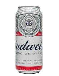 CERVEZA BUDWEISER LATA 473CC                      