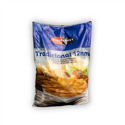 PAPAS PRE FRITAS CONG. FARM FRITES 6*2KG 12MM     