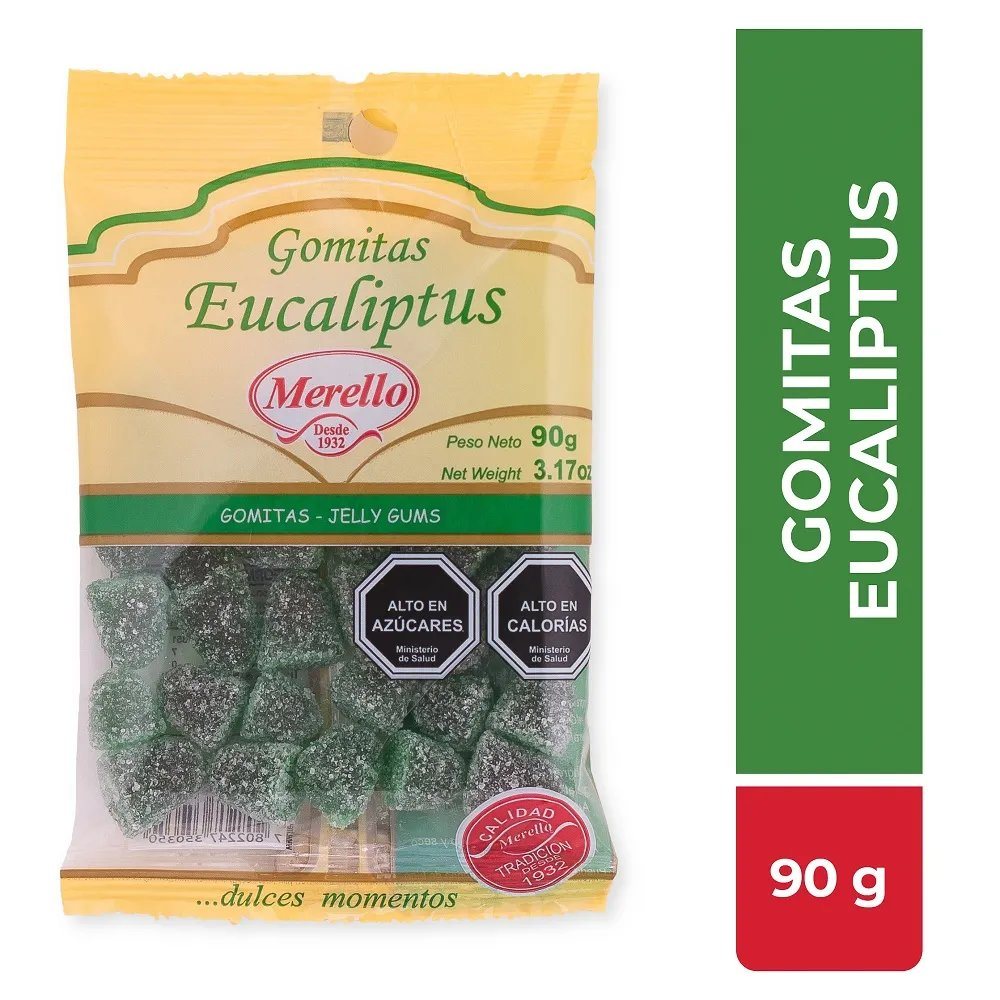 GOMA EUCALIPTUS MERELLO 40*90GRS.                 