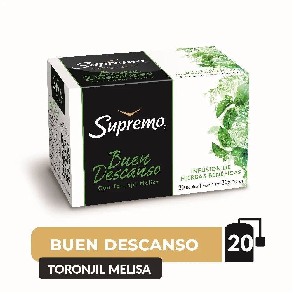 TE HIERBAS BUEN DESCANSO TOR/MELISA  12*20BLS SUPR