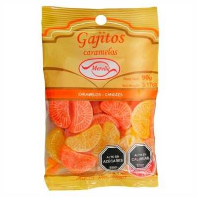 GAJOS LIMON/NARANJA  40*90GRS. MERELLO            