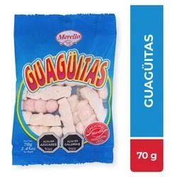 GUAGUITAS 60*70GRS. MERELLO                       