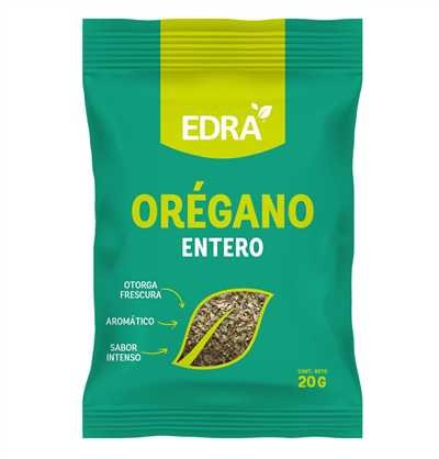 ORÉGANO ENTERO EDRA 25*20 GRS                     