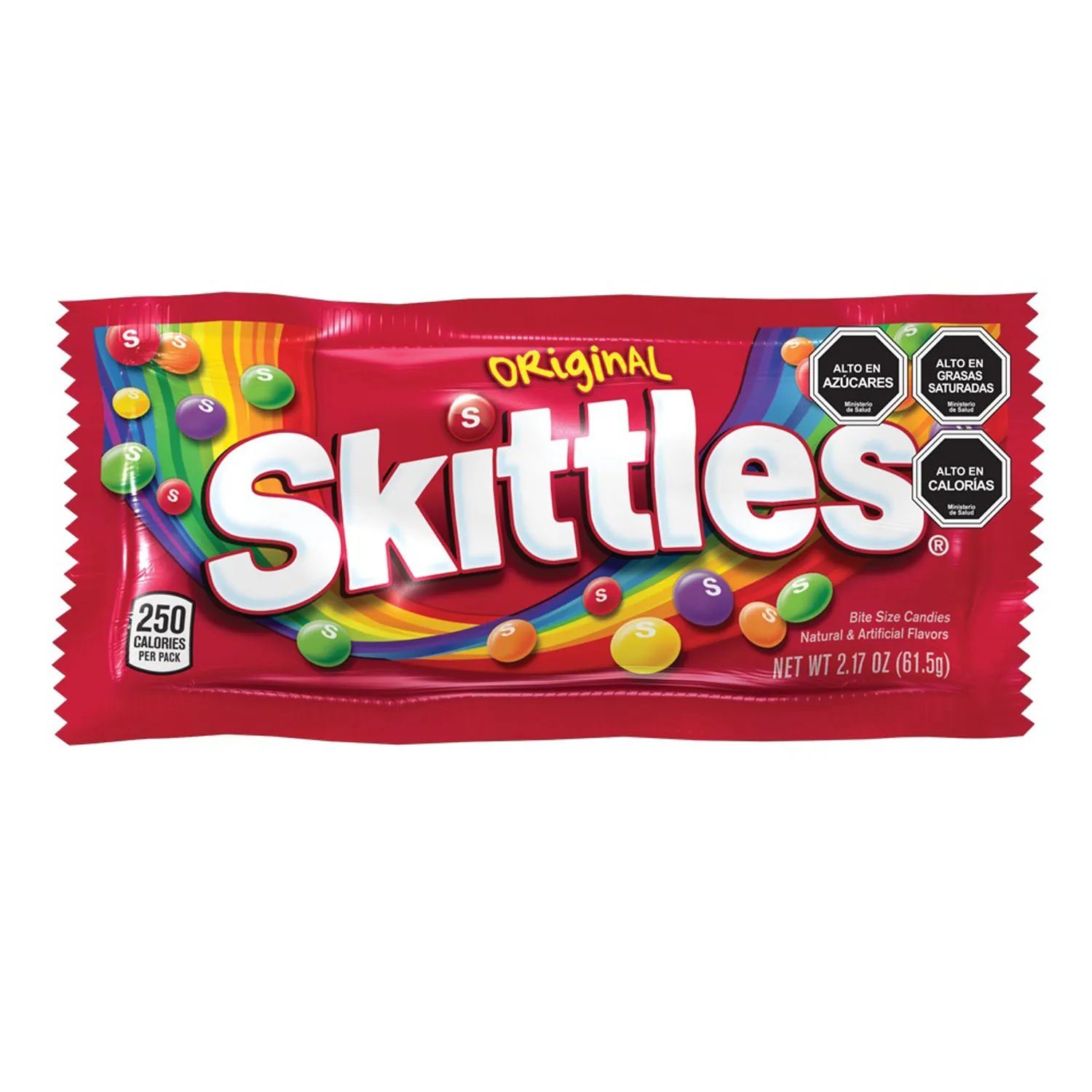 SKITTLES ORIGINAL FRUTAL 62G.                     