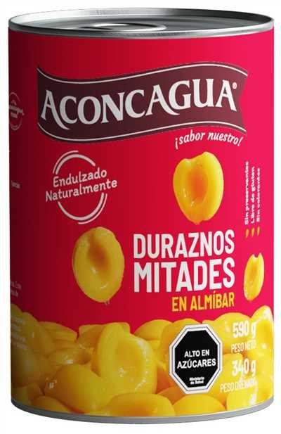 DURAZNOS EN MITADES ACONCAGUA*580GR               