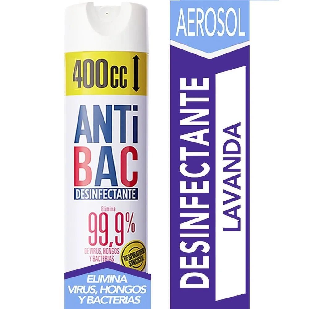 DESOD.DESINF LAVANDA ANTIBAC 400CC                