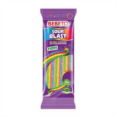 BEBETO GOMITAS SOUR BLAST MULTIFRUTA 180gr X24    