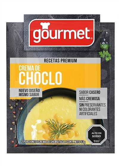 CREMA DE CHOCLO 53grs GOURMET                     