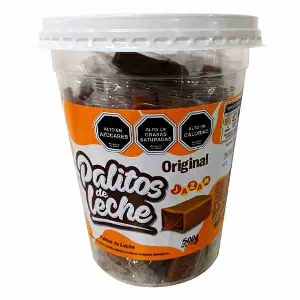 PALITOS DE LECHE TRADICIONAL 10grs JAZAM          