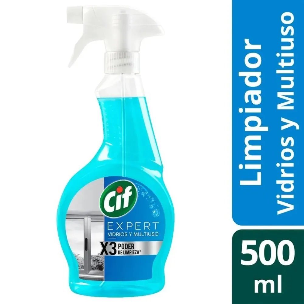 LIMPIAVIDRIOS CIF BIOACTIVE GATILLO 500ml         