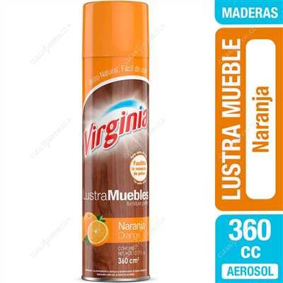 LUSTRA MUEBLES SPRAY NARANJA 360cc VIRGINIA       