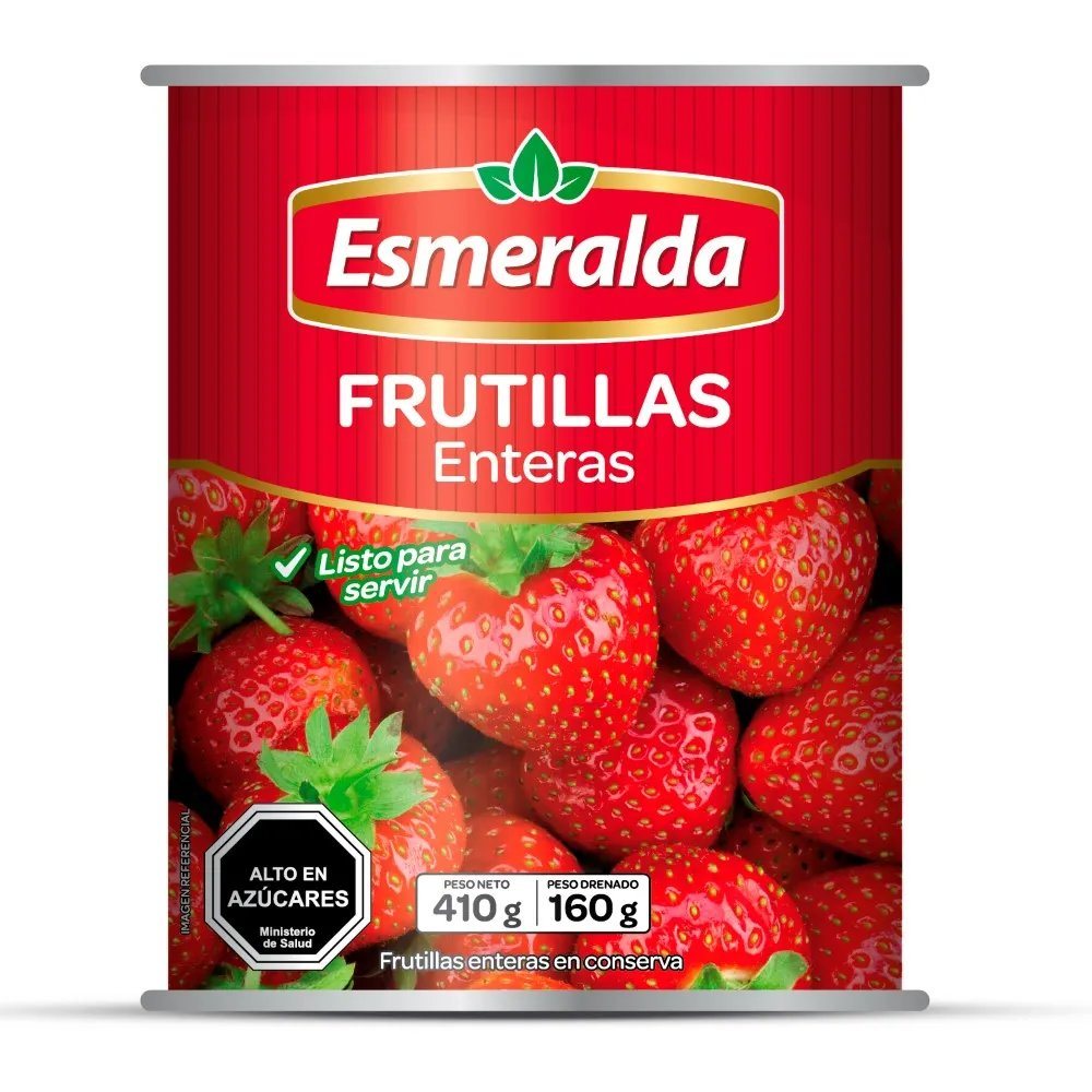 FRUTILLAS  ENTERAS 410grs ESMERALDA               