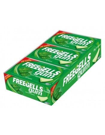 CHICLE MENTA 5unid FREEGELLS                      