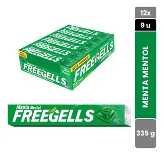 CARAMELOS MENTA 27,9grs FREEGELLS                 