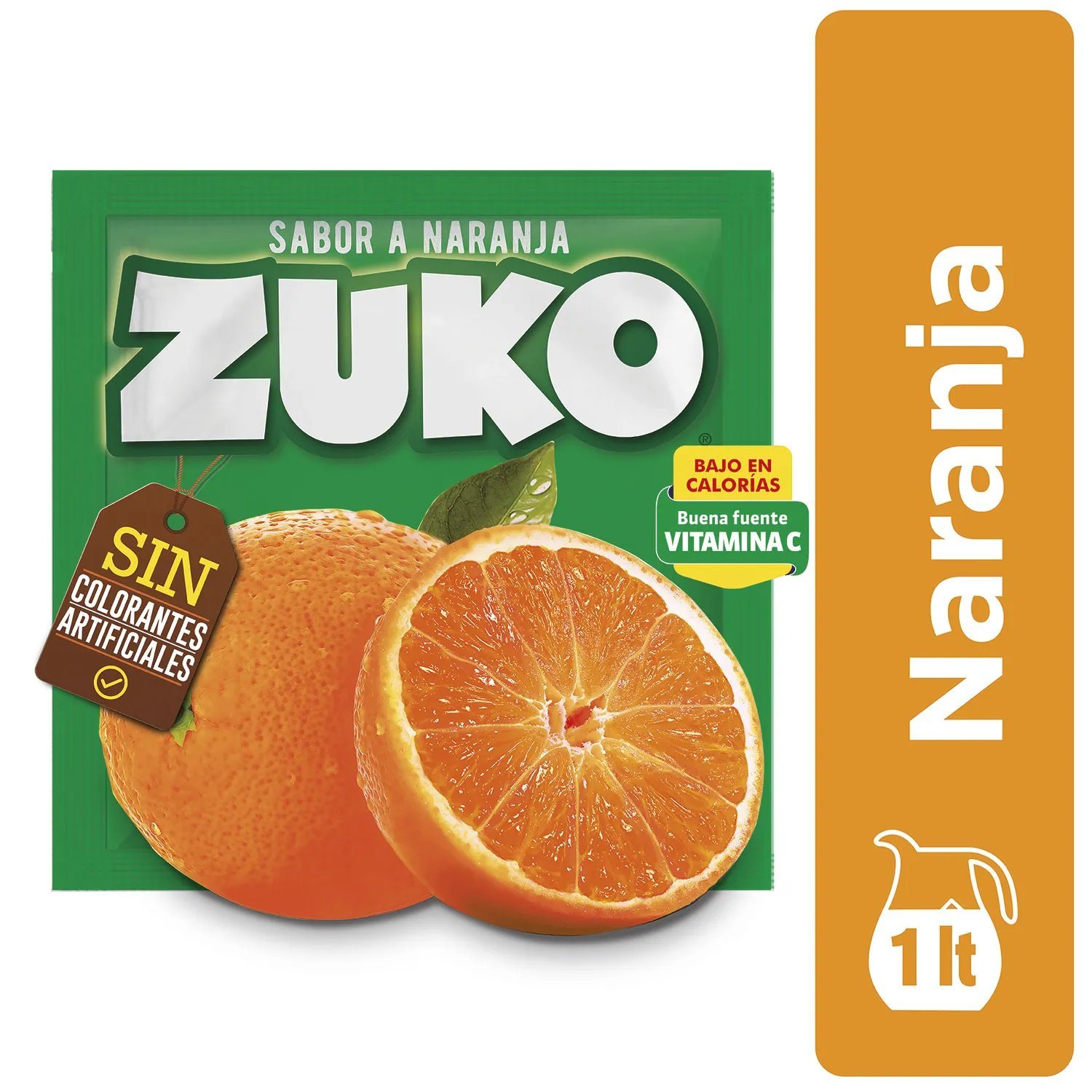 ZUKO NARANJA 104*15 GRS                           