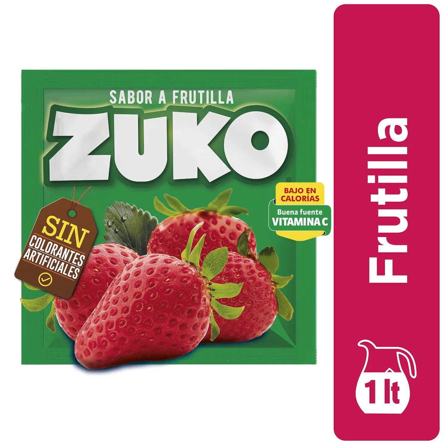 ZUKO FRUTILLA 104*15GRS                           
