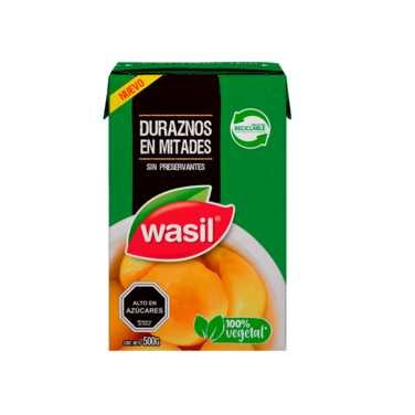 DURAZNO MITADES TETRA 16X500 WASIL                