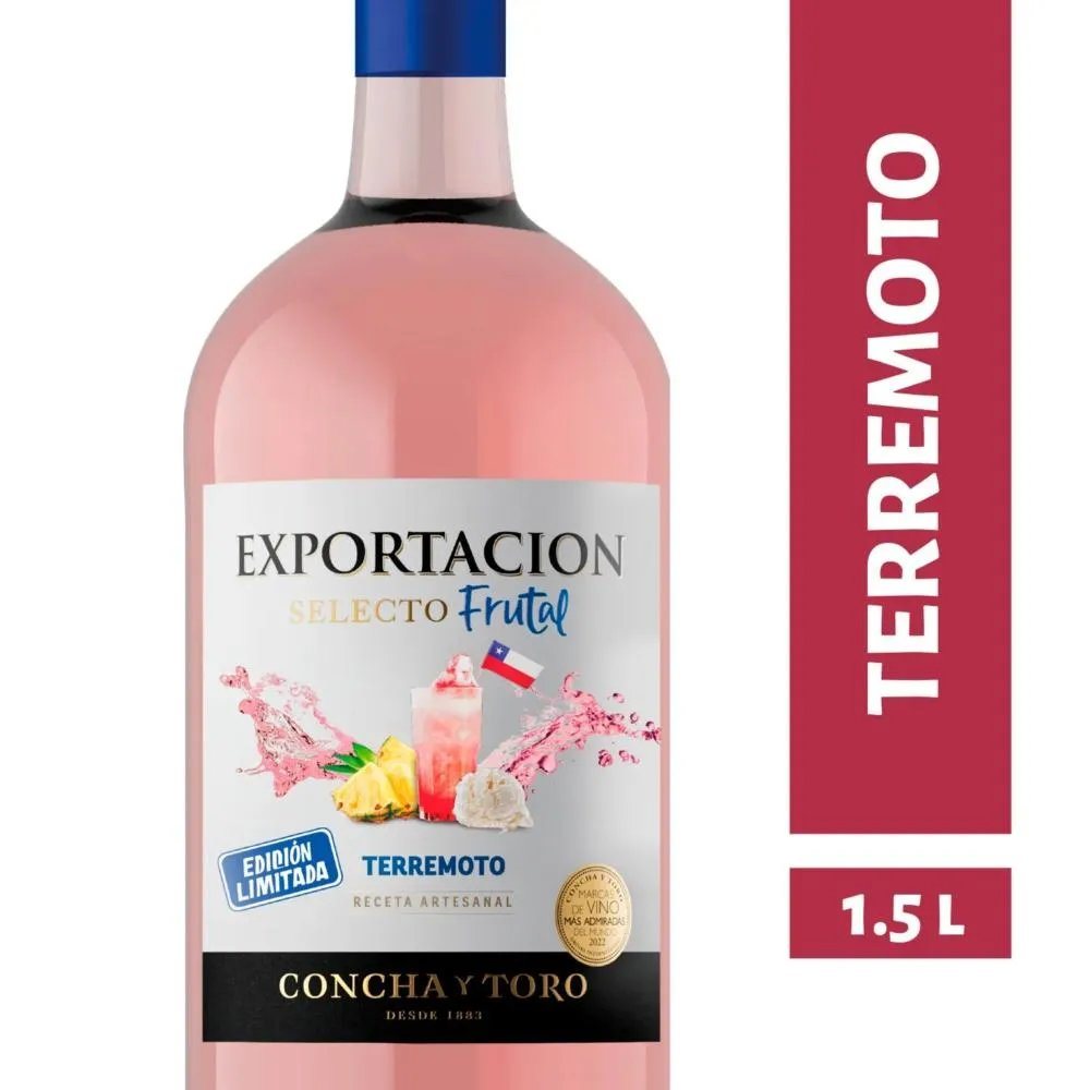 VINO EXPORT.TERREMOTO 6X1500 CC                   