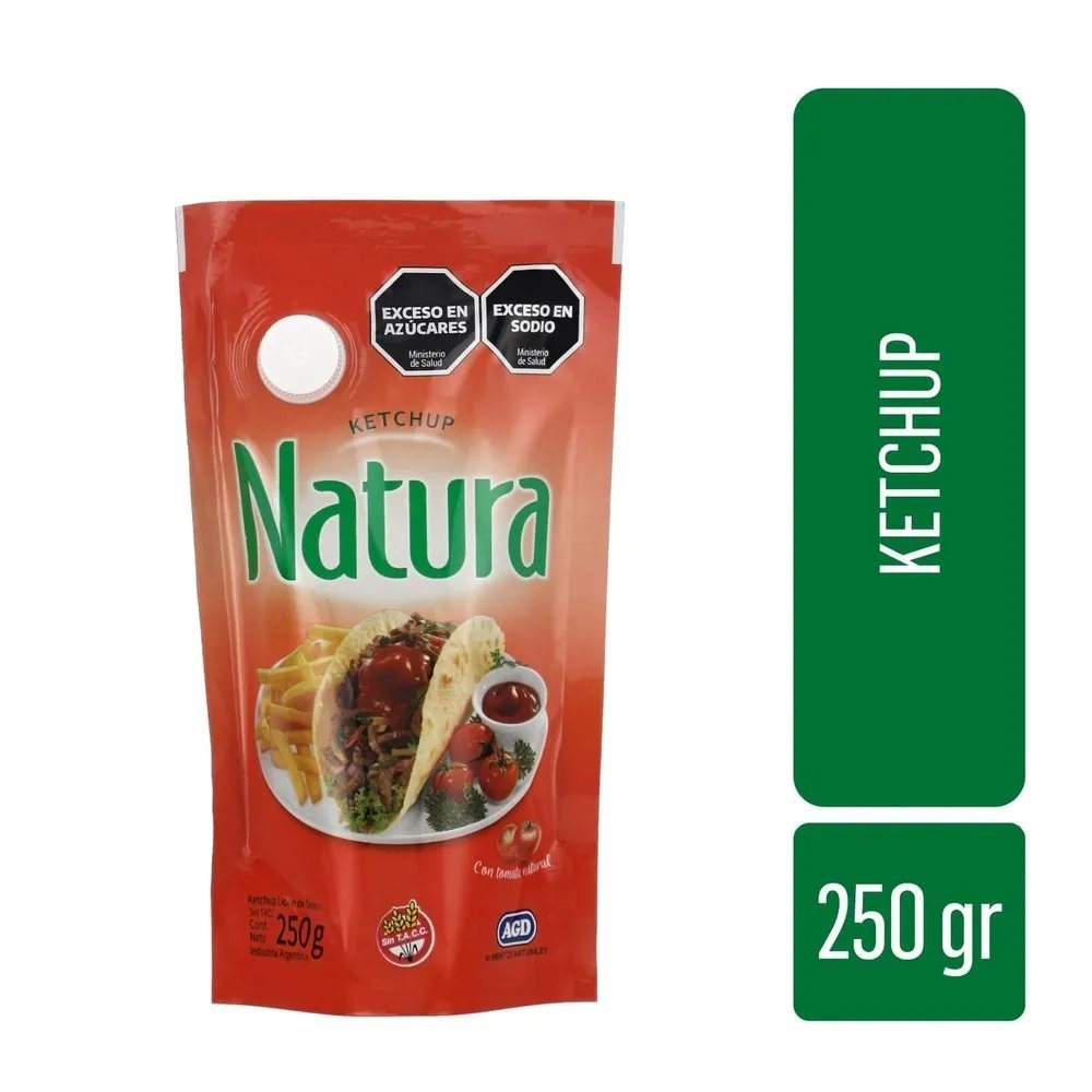 KETCHUP NATURA 250GRX12                           