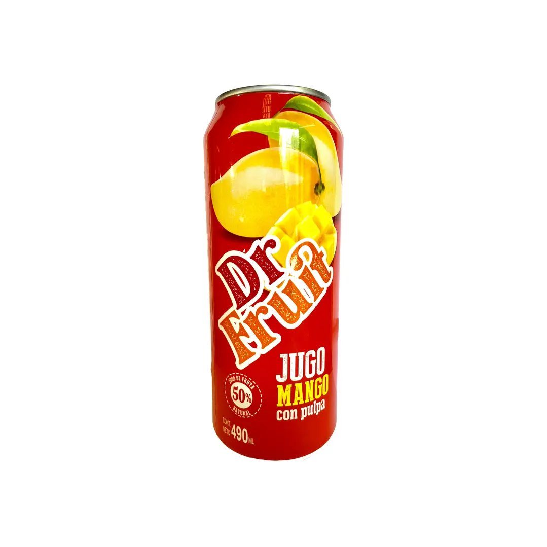 JUGO LATA MANGO DR FRUIT 490ML                    