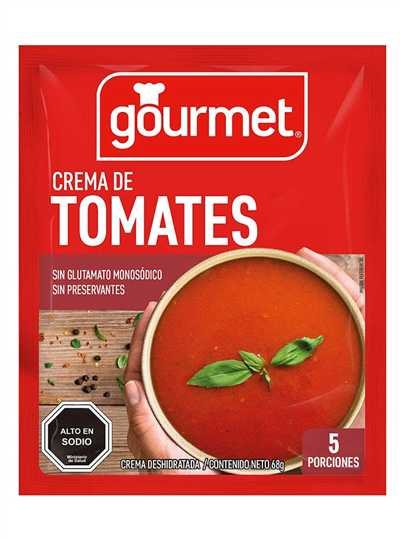 CREMA DE TOMATES 68grs GOURMET                    