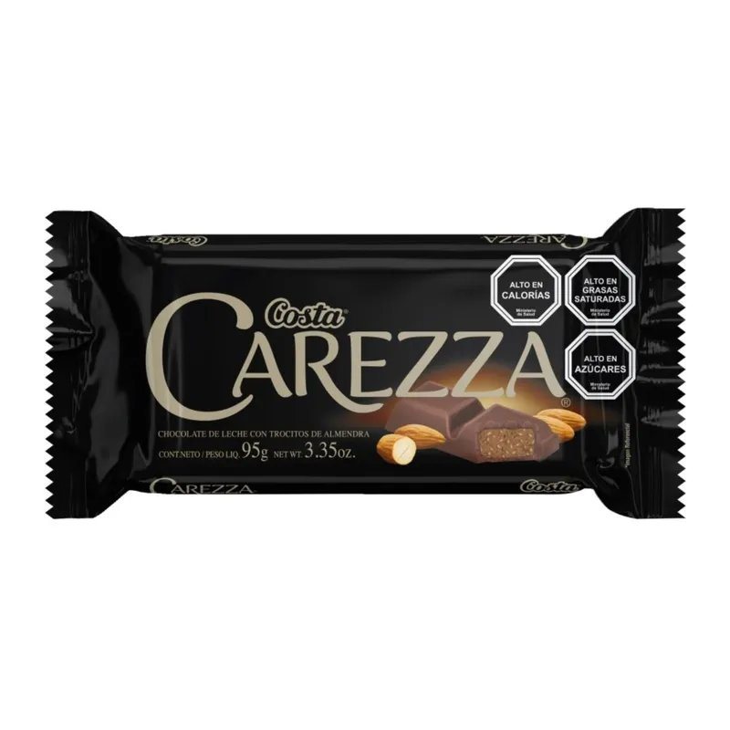 CAREZZA ALMENDRAS 15X95 GR                        