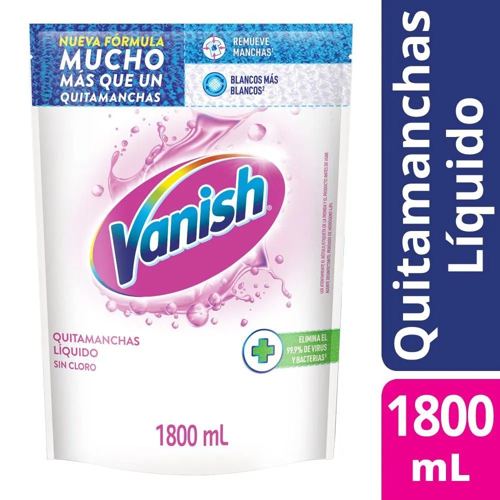 VANISH LIQUIDO D/P WHITE 1800ML                   