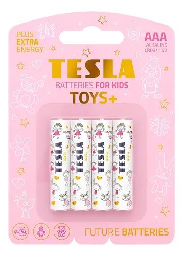 TESLA PILA TOYS NIÑA AAA 4UN                      