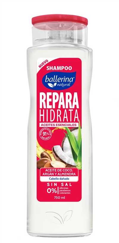 SHAMPOO REPARACIÓN FCO 10X750ML BALLERINA         
