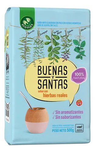 BUENAS Y SANTAS SABOR HIERBAS                     