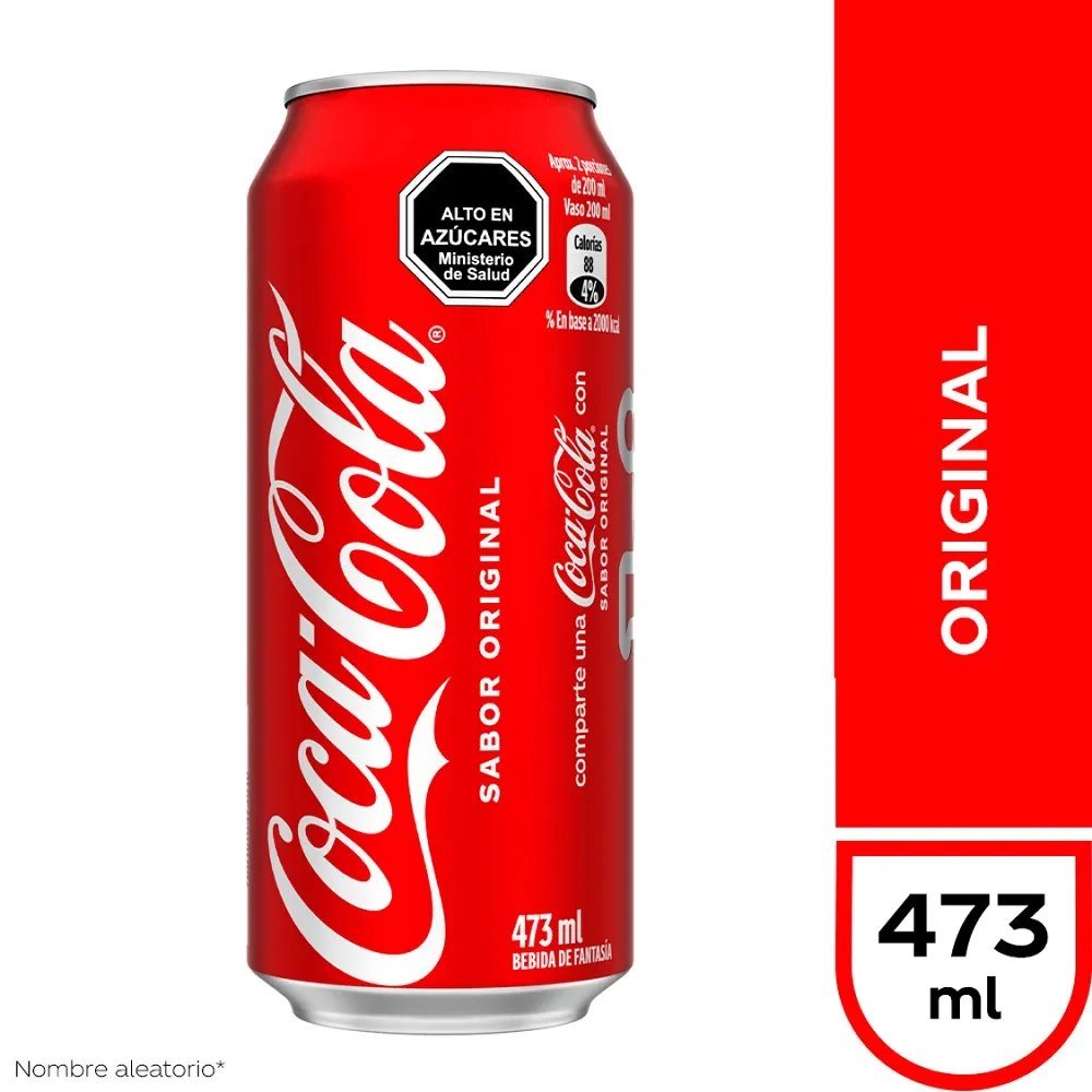 COCA COLA ORIGINAL 473 ML                         