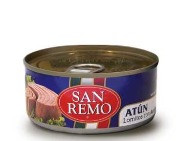 ATUN LOMITO EN ACEITE SAN REMO 48X140 GR          